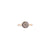 Sabbia Ring in 18k Rose Gold with Brown Diamonds - Orsini Jewellers NZ