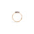 Sabbia Ring in 18k Rose Gold with Brown Diamonds - Orsini Jewellers NZ