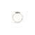 Sabbia Ring in 18k Rose Gold with Brown Diamonds - Orsini Jewellers NZ