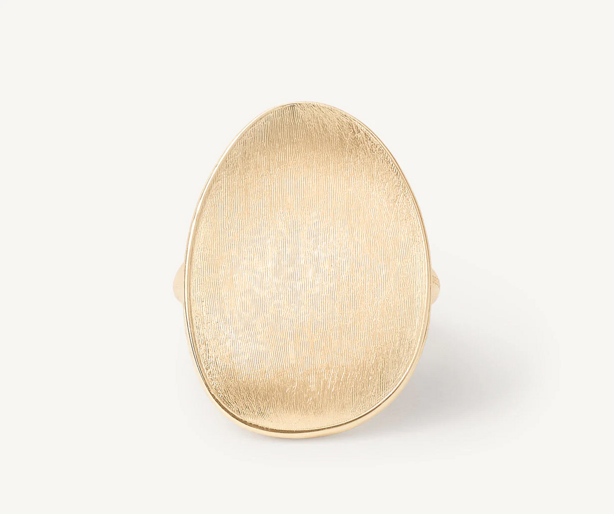 Marco Bicego Lunaria ring in 18k yellow gold available at Orsini Fine Jewellery 
