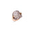 Sabbia Ring in 18k Rose Gold with Brown and White Diamonds - Orsini Jewellers NZ