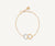 Marco Bicego yellow and white gold with diamonds Jaipur Decali bracelet 