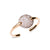 Sabbia Bangle in 18k Rose Gold with Brown and White Diamonds - Orsini Jewellers NZ