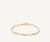 18k yellow gold and diamonds Marrakech bracelet by Marco Bicego