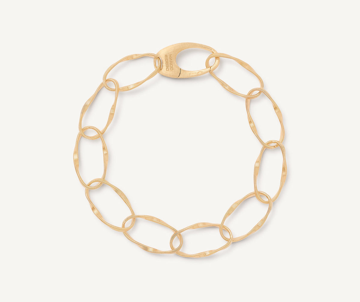 Marrakech Onde bracelet in yellow gold by Marco Bicego