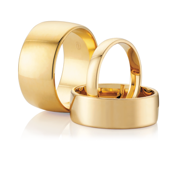 Barrel Wedding Ring - Orsini Jewellers