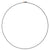 DoDo Bollicine Necklace in Steel and Black PVD with 9k Rose Gold Plauqette - Orsini Jewellers NZ
