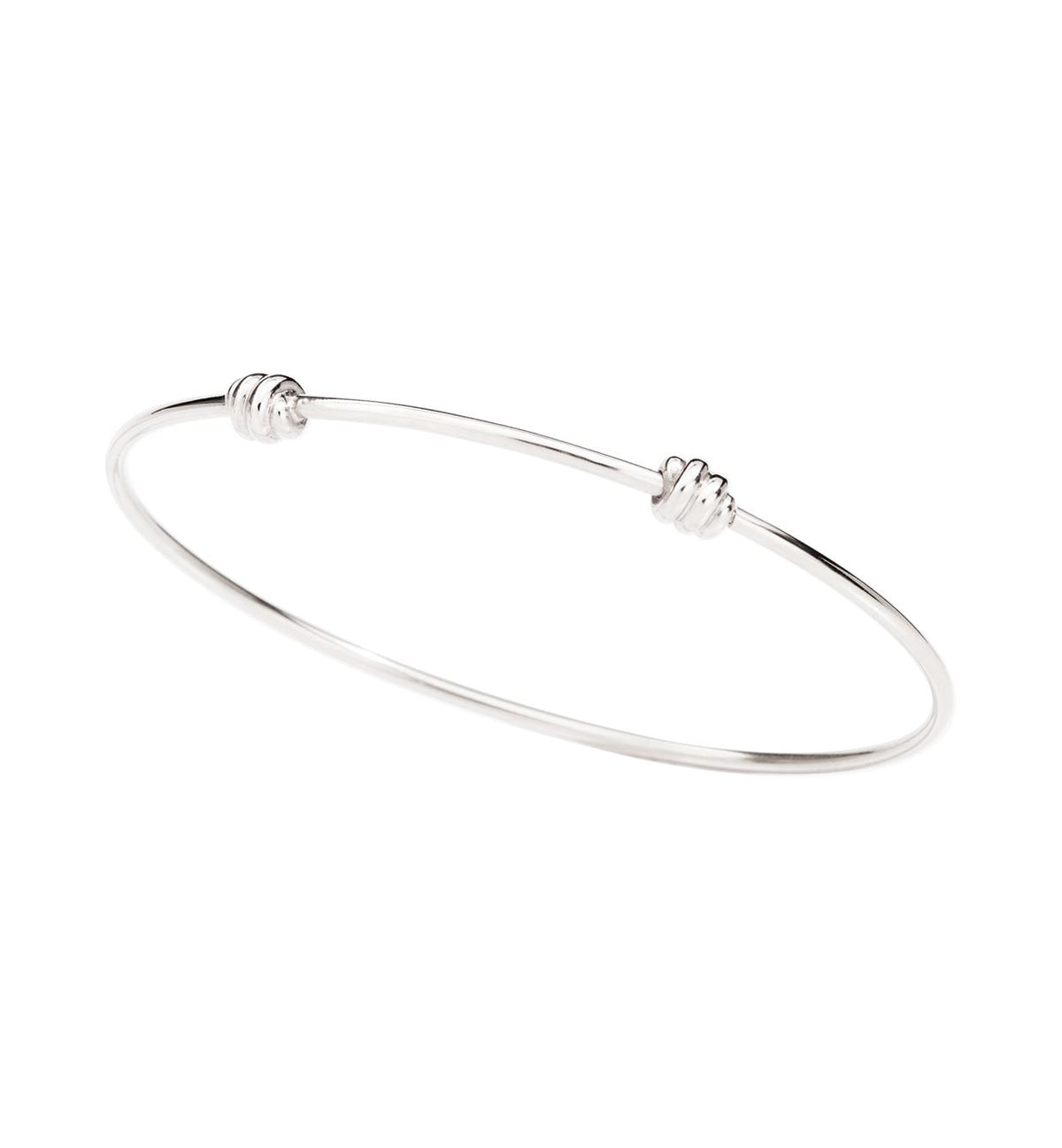 DoDo Nodo Bangle in Silver - Orsini Jewellers NZ