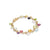 Paradise Bracelet in 18k Yellow Gold with Gemstones Two Strand - Orsini Jewellers NZ