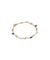 Paradise Bracelet in 18k Yellow Gold with Iolite and Sky Blue Topaz - Orsini Jewellers NZ