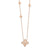 Palladio Necklace in 18k Rose Gold with Diamond - Orsini Jewellers NZ