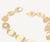 Close up of Lunaria 18k yellow gold necklace by Marco Bicego large version