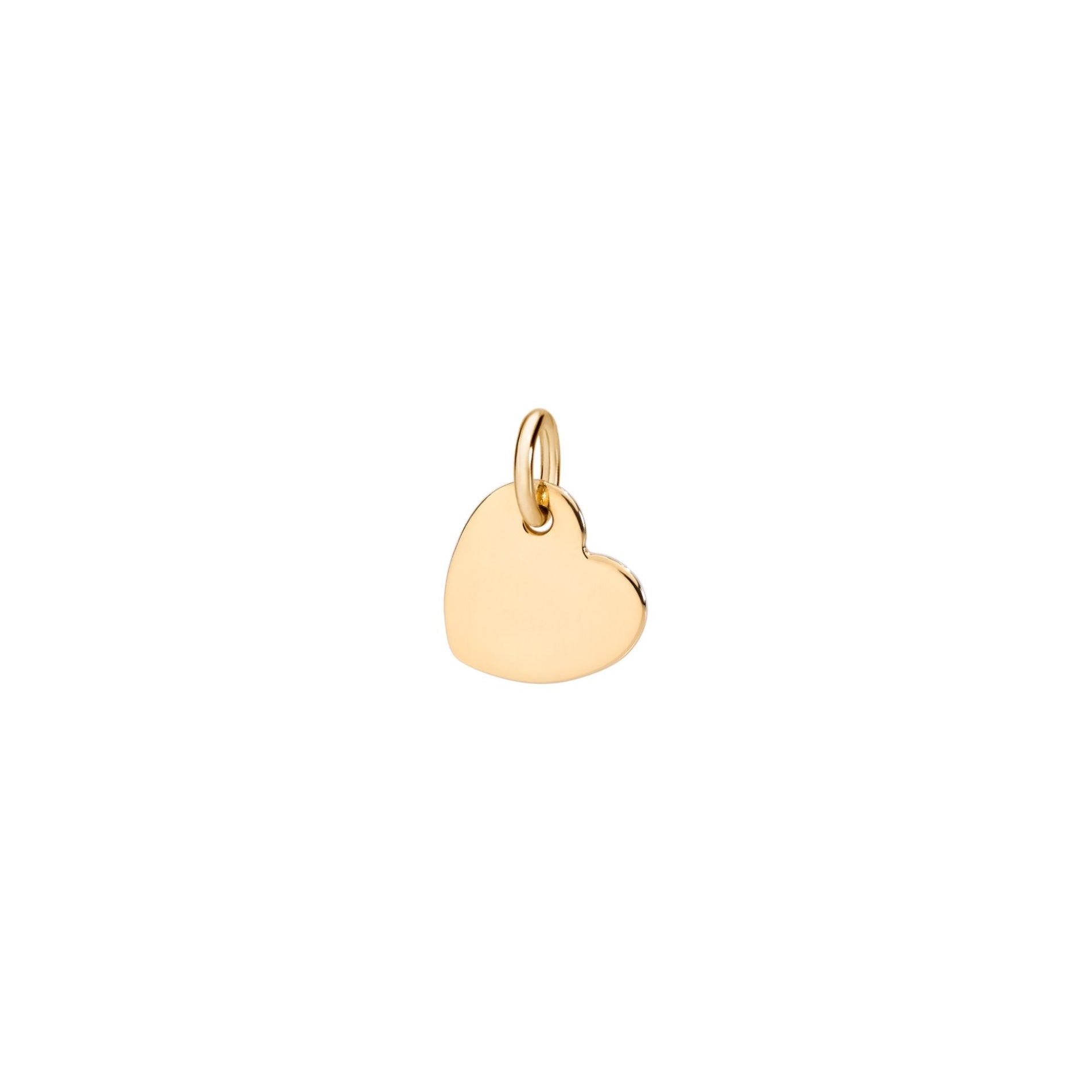 DoDo Heart Charm in Yellow Gold - Orsini Jewellers NZ