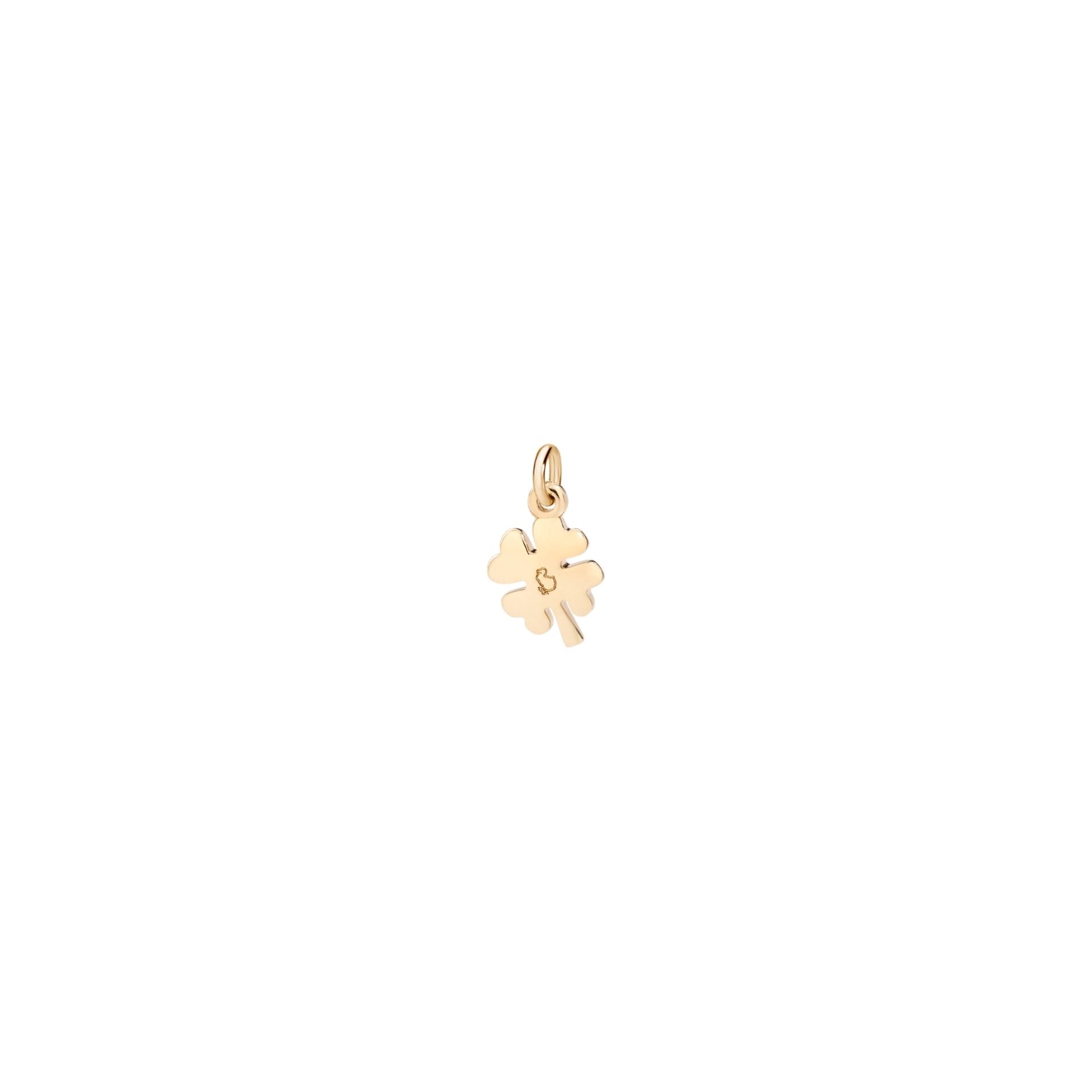 DoDo Charm FOUR LEAF CLOVER Yellow Gold Mini - Orsini Jewellers