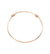 DoDo Nodo Knot Bangle in 9k Rose Gold - Orsini Jewellers NZ
