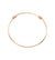 DoDo Nodo Knot Bangle in 9k Rose Gold - Orsini Jewellers NZ