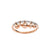 DoDo Bollicine Ring in Silver and 9k Rose Gold - Orsini Jewellers NZ
