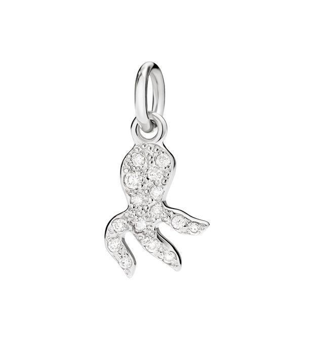 DoDo Octopus in 18kt White Gold with Diamonds - Orsini Jewellers NZ