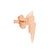DoDo Lightning Earring in 9k Rose Gold (single) - Orsini Jewellers NZ