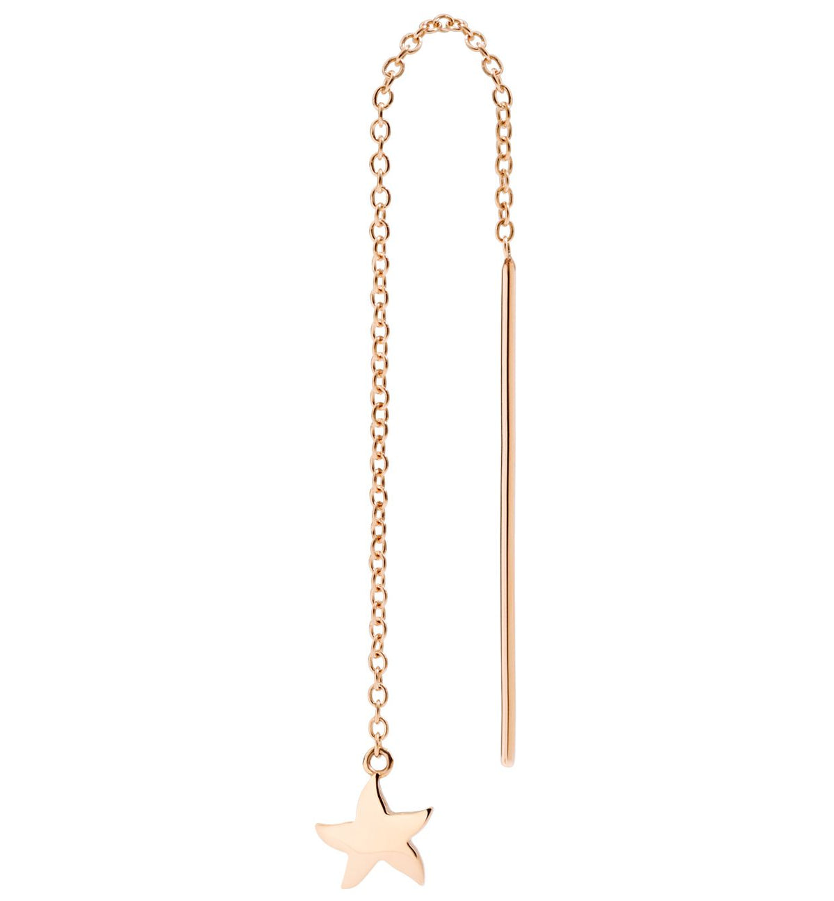 Dodo Starfish Needle Earrings in 9k Rose Gold - Orsini Jewellers NZ