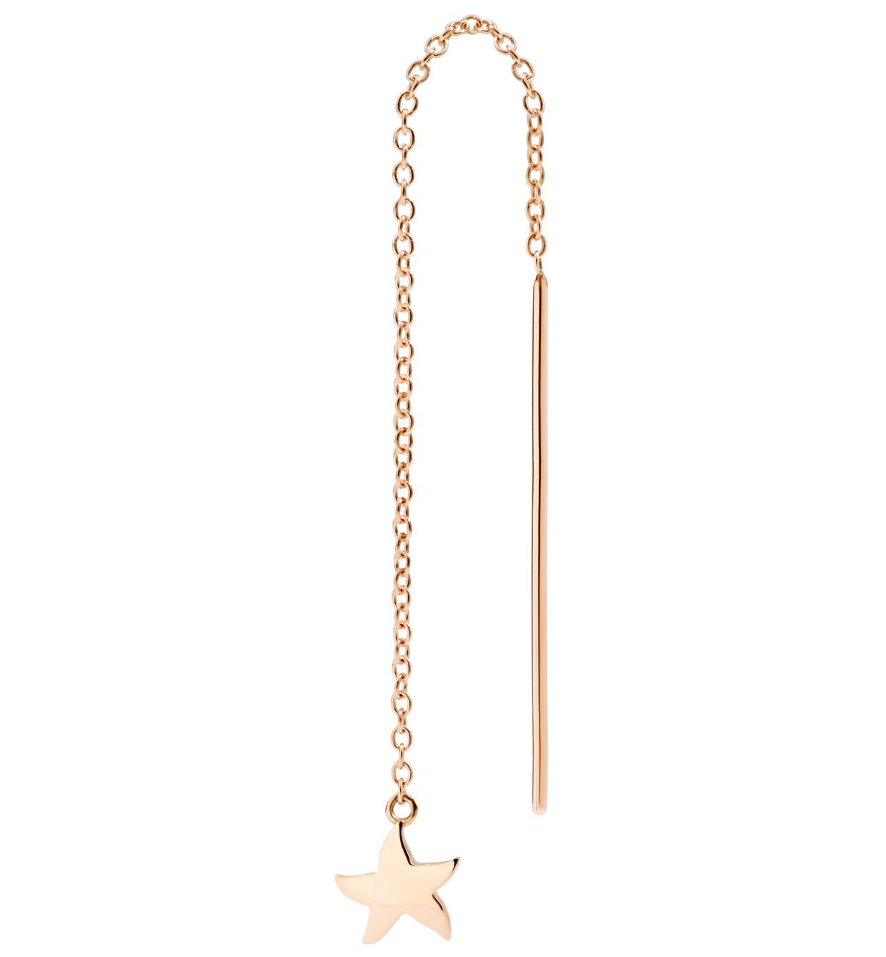 Dodo Starfish Needle Earrings in 9k Rose Gold - Orsini Jewellers NZ