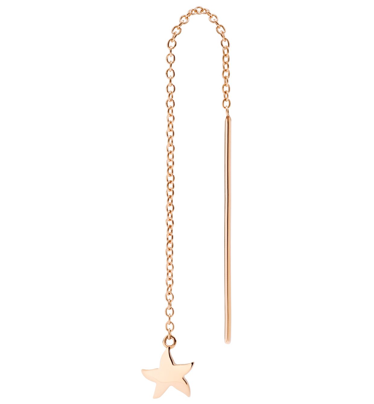Dodo Starfish Needle Earrings in 9k Rose Gold - Orsini Jewellers NZ