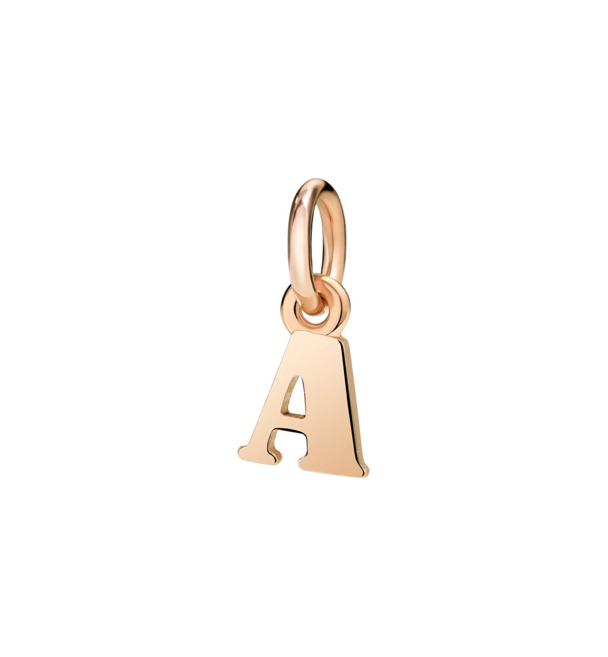 DoDo Letter A in 9k Rose Gold - Orsini Jewellers NZ