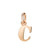 DoDo Letter C in 9k Rose Gold - Orsini Jewellers NZ