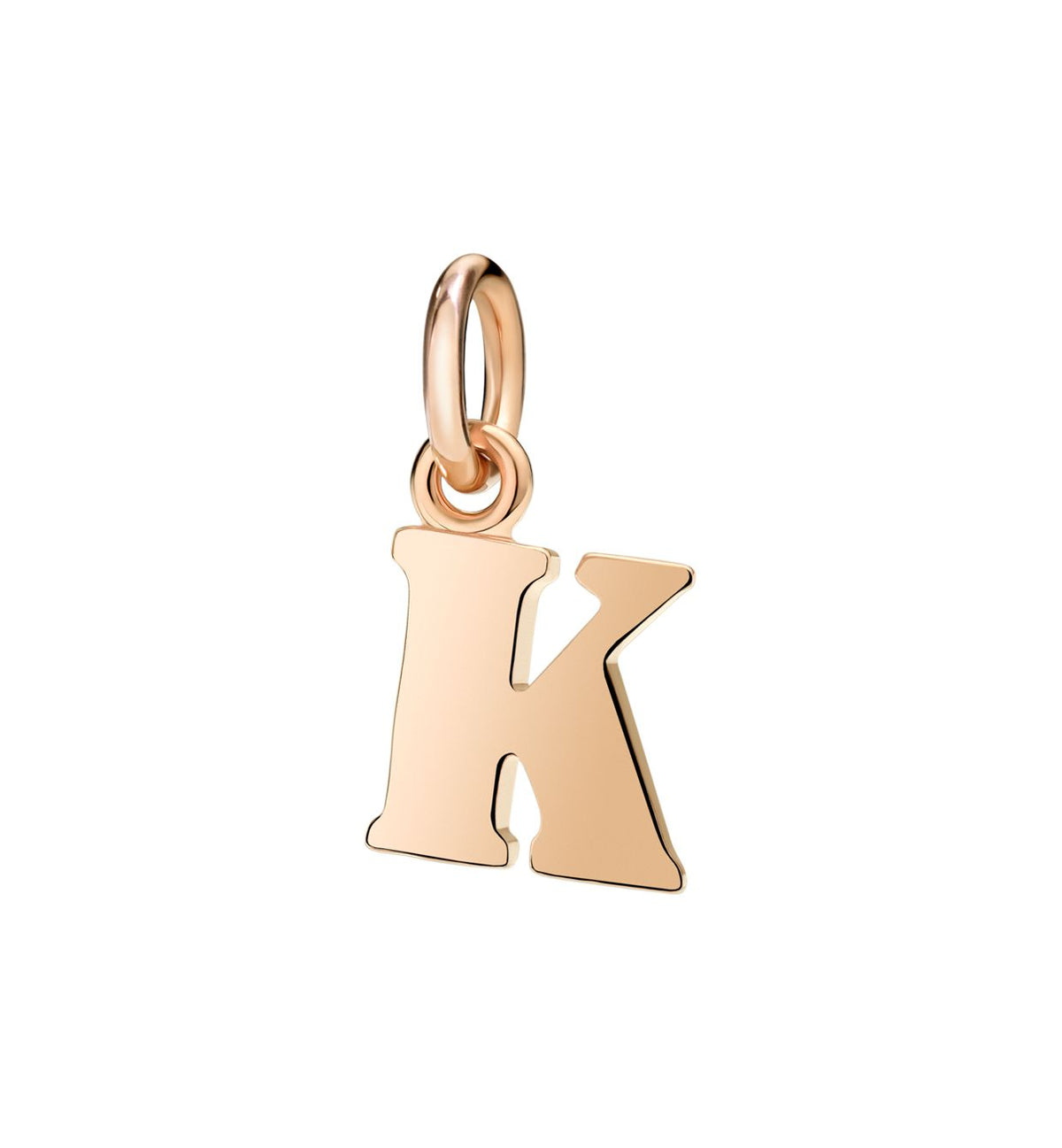 DoDo Letter K in 9k Rose Gold - Orsini Jewellers NZ