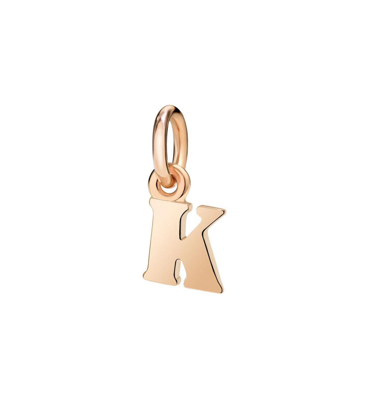 DoDo Letter K in 9k Rose Gold - Orsini Jewellers NZ