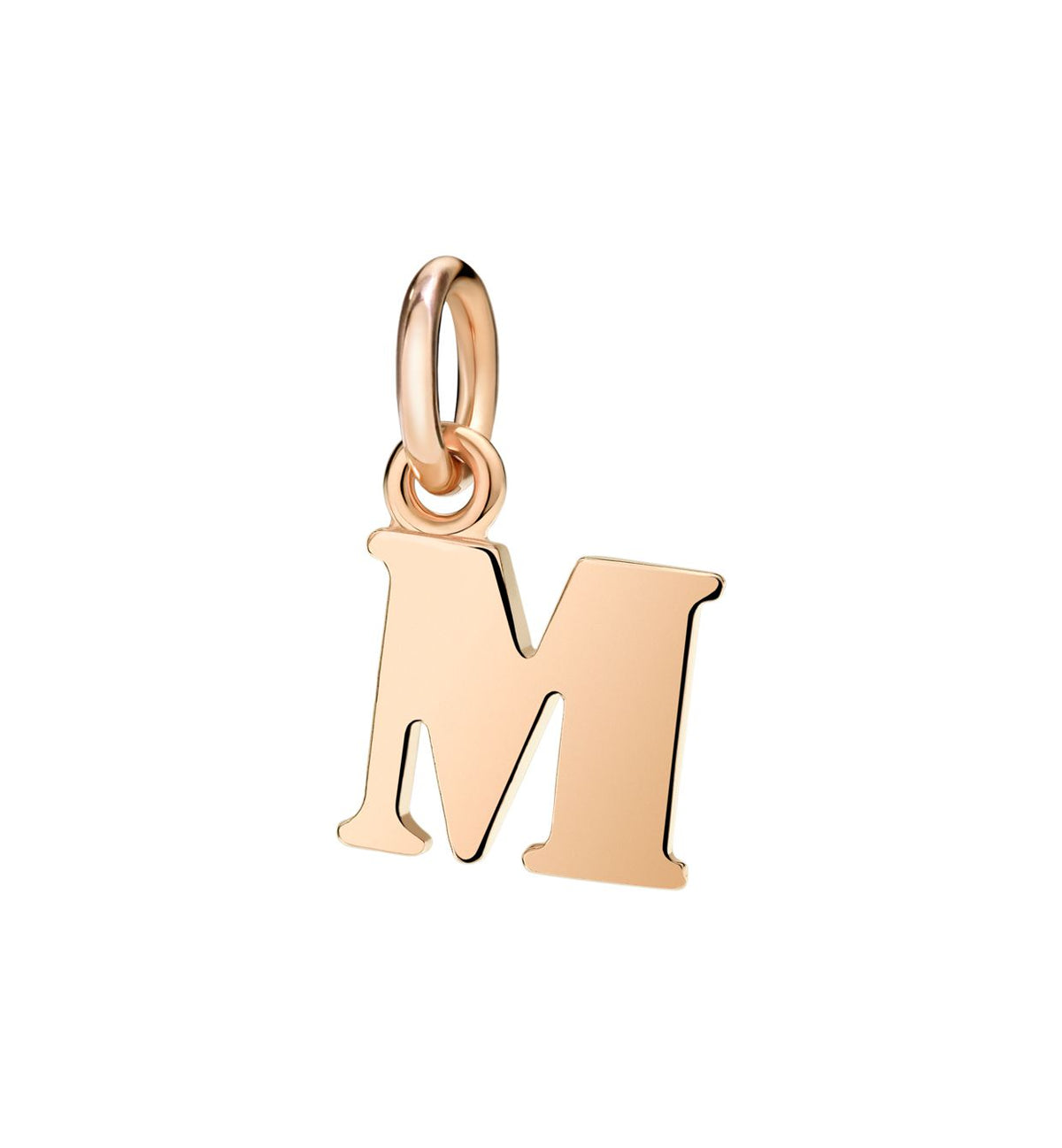 DoDo Letter M in 9k Rose Gold - Orsini Jewellers NZ