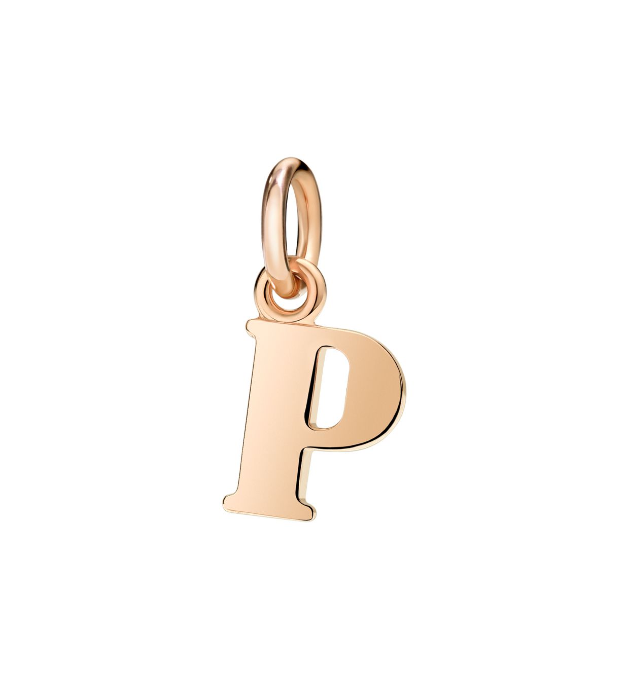 DoDo Letter P in 9k Rose Gold - Orsini Jewellers NZ