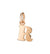 DoDo Letter R in 9k Rose Gold - Orsini Jewellers NZ