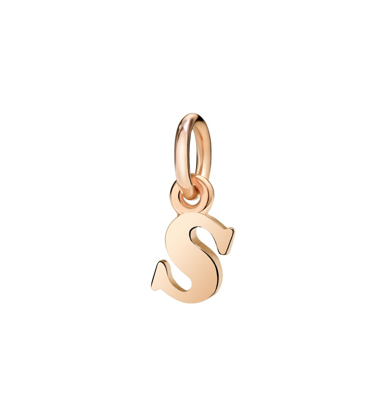 DoDo Letter S in 9k Rose Gold - Orsini Jewellers NZ