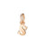 DoDo Letter S in 9k Rose Gold - Orsini Jewellers NZ