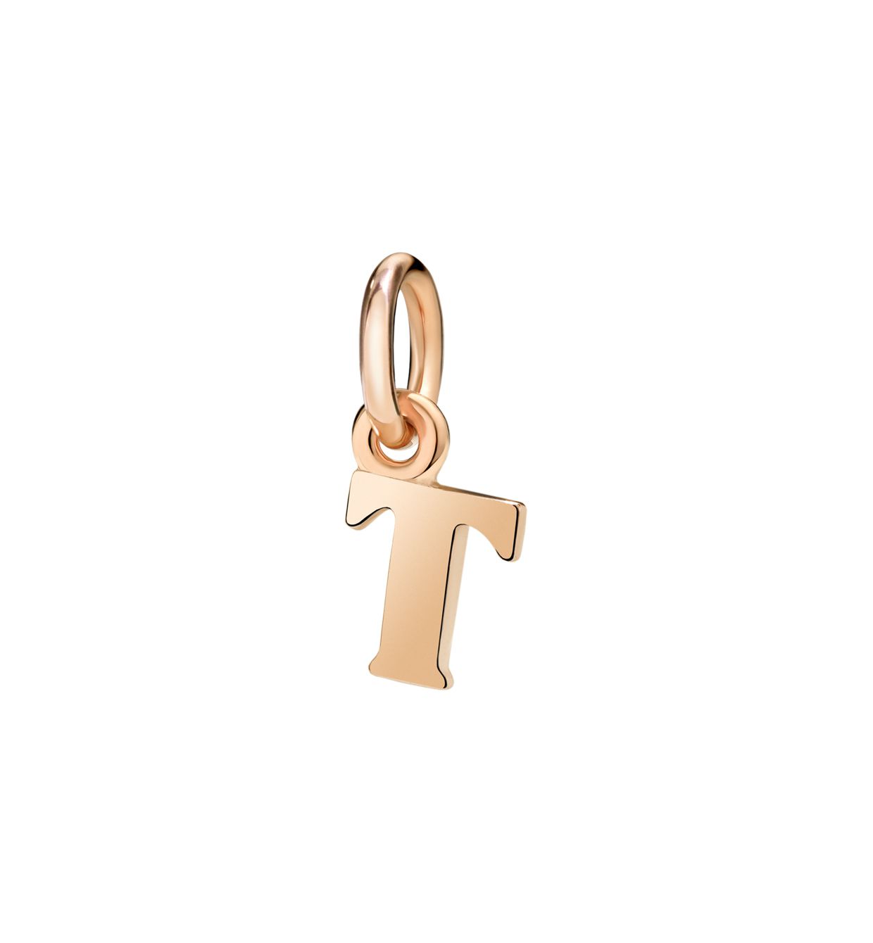 DoDo Letter T in 9k Rose Gold - Orsini Jewellers NZ