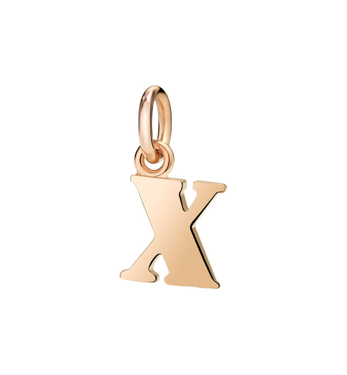 DoDo Letter X in 9k Rose Gold - Orsini Jewellers NZ