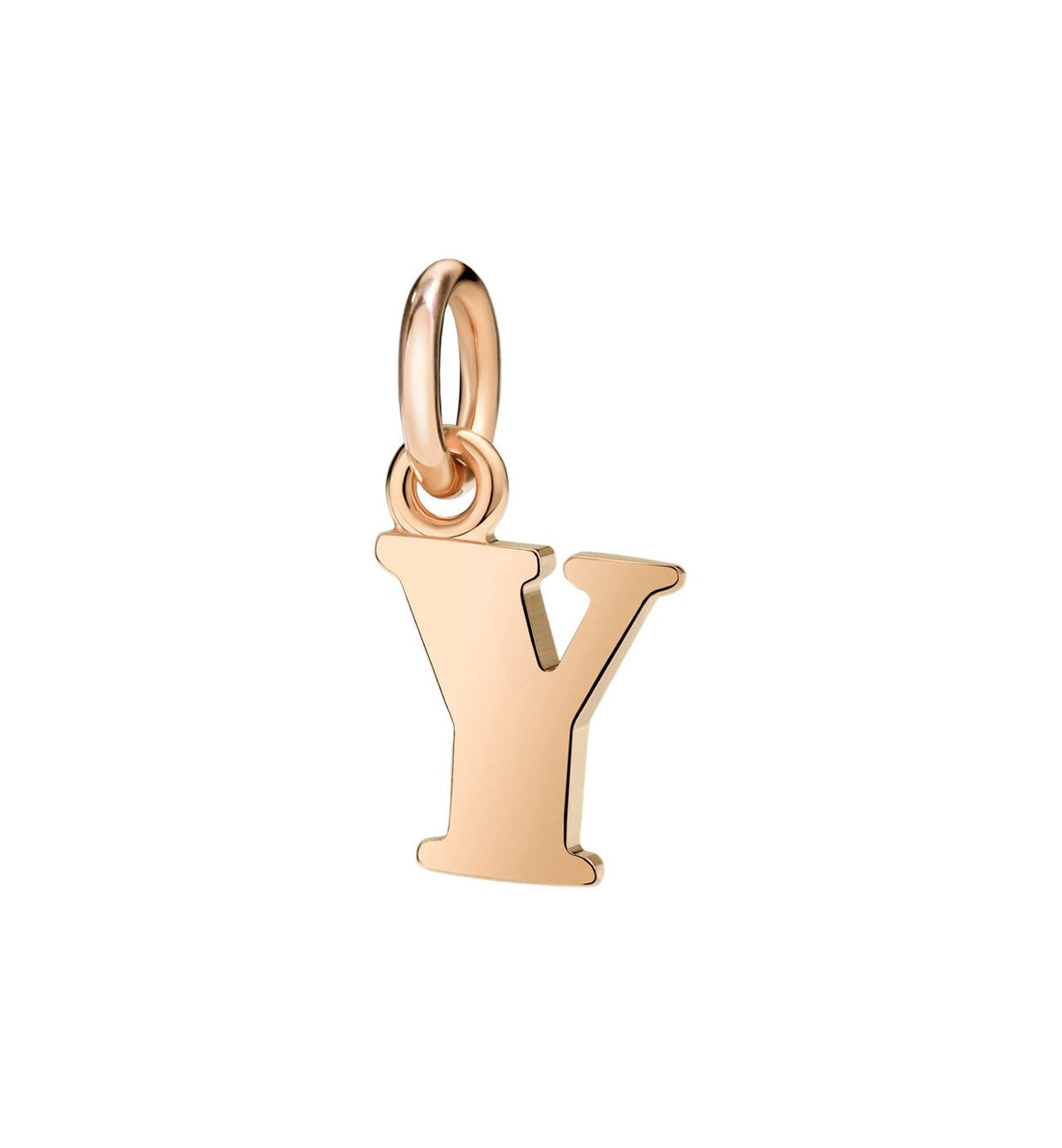 DoDo Letter Y in 9k Rose Gold - Orsini Jewellers NZ