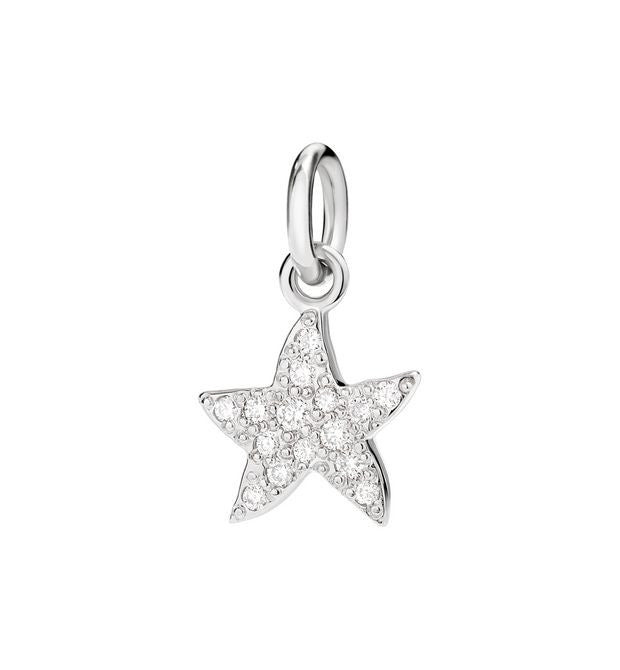 DoDo Star in 18k White Gold with Diamonds - Orsini Jewellers NZ