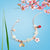 DoDo Charm Cherry Blossom in 9k Rose Gold with White Enamel - Orsini Jewellers NZ