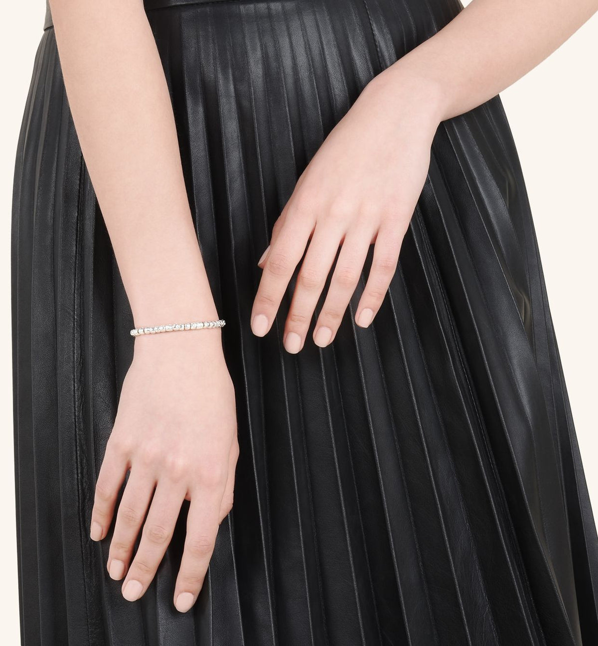 DoDo Granelli Bracelet Kit in Silver with Yellow Gold Brise Ring - Orsini Jewellers NZ
