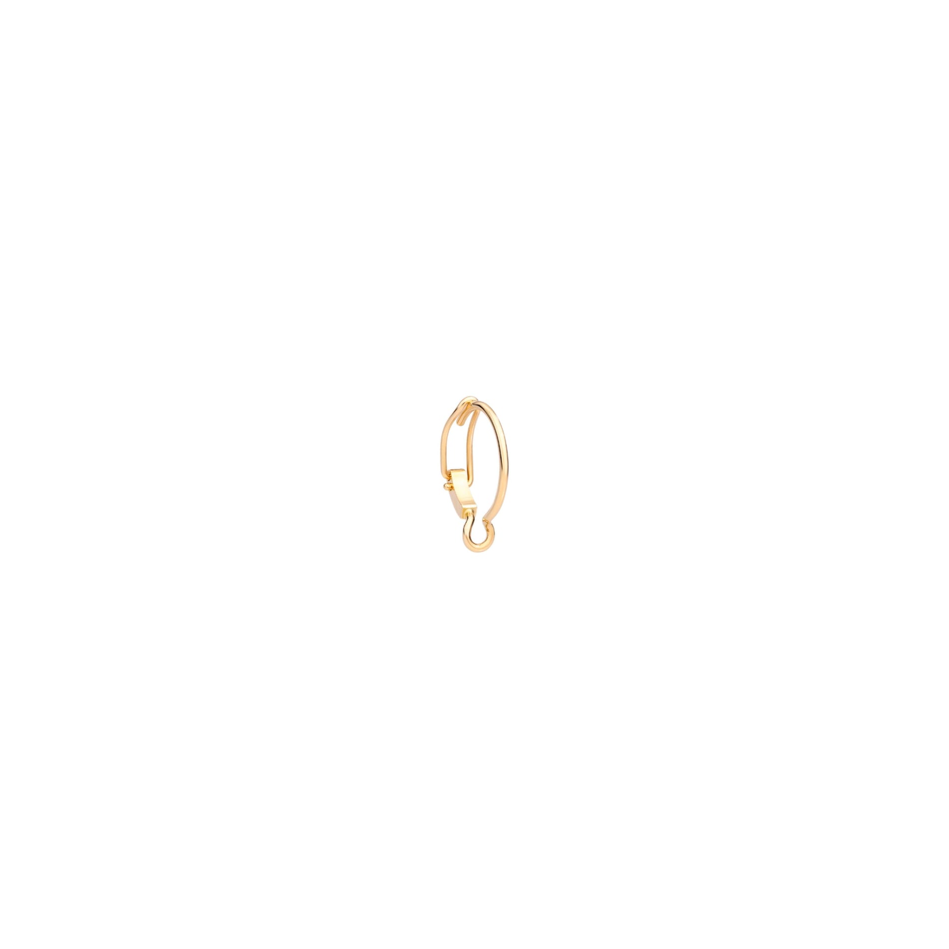 DoDo Essentials Hoop Earring Yellow Gold Small - Orsini Jewellers