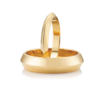 French Curve Wedding Ring - Orsini Jewellers