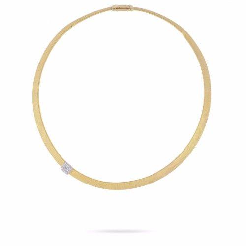 Masai Necklace in 18k Yellow Gold with Diamonds - Orsini Jewellers NZ