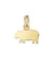 DoDo Hippopotamus in 18k Yellow Gold - Orsini Jewellers NZ