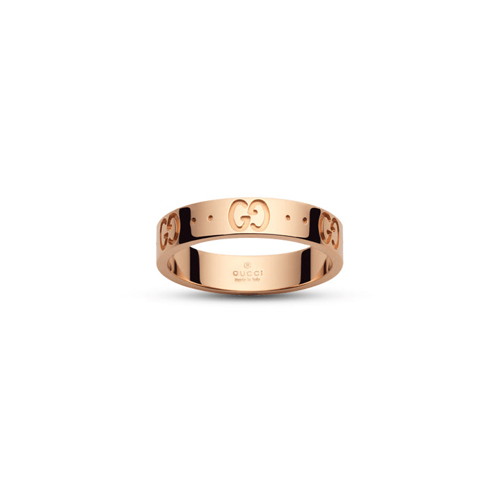 Gucci Icon Ring in 18k Pink Gold - Orsini Jewellers NZ
