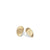 Lunaria Earrings in 18k Yellow Gold Stud Medium - Orsini Jewellers NZ