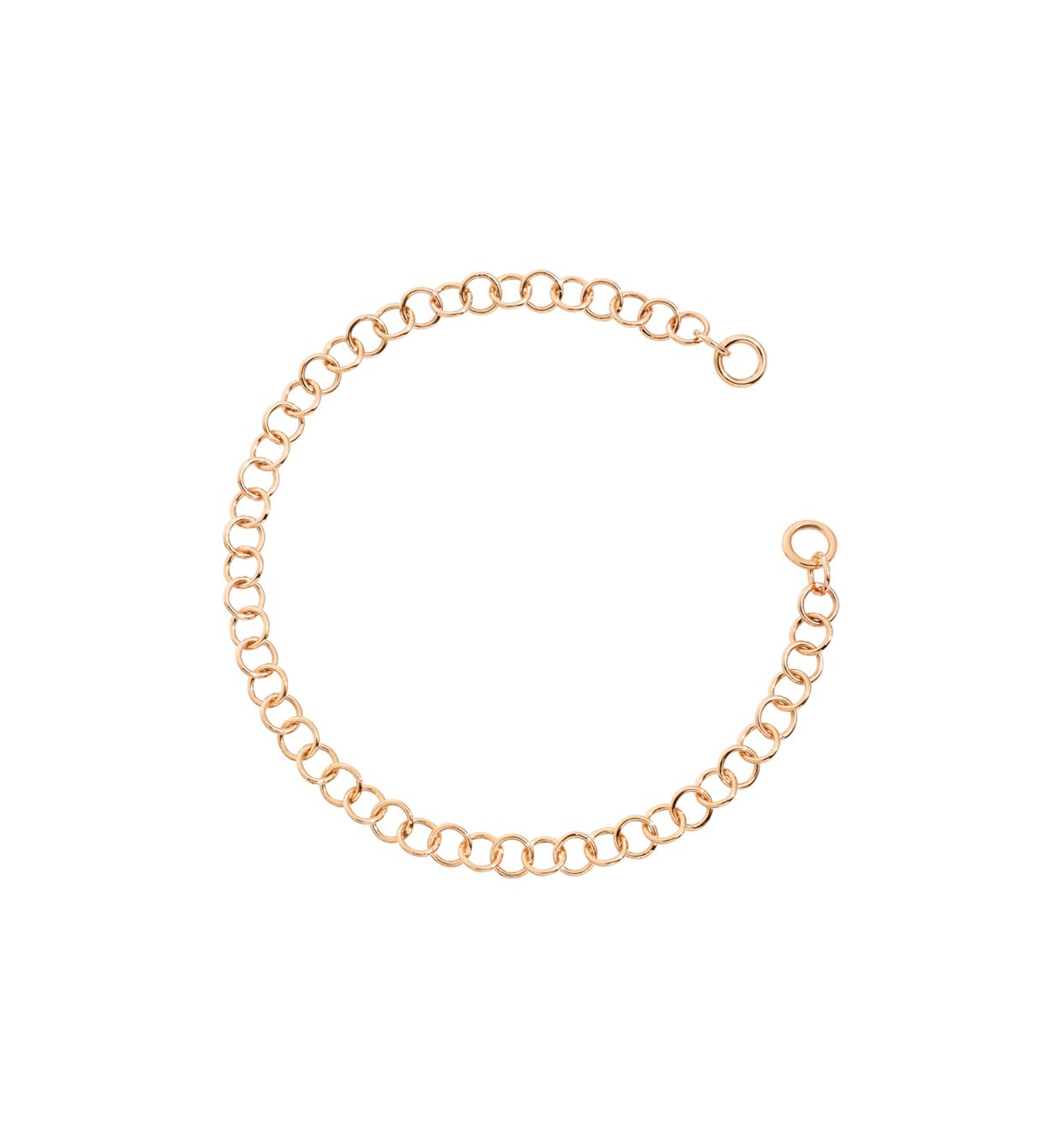 DoDo Lightweight Chain Bracelet in 9k Rose Gold Small - Orsini Jewellers NZ