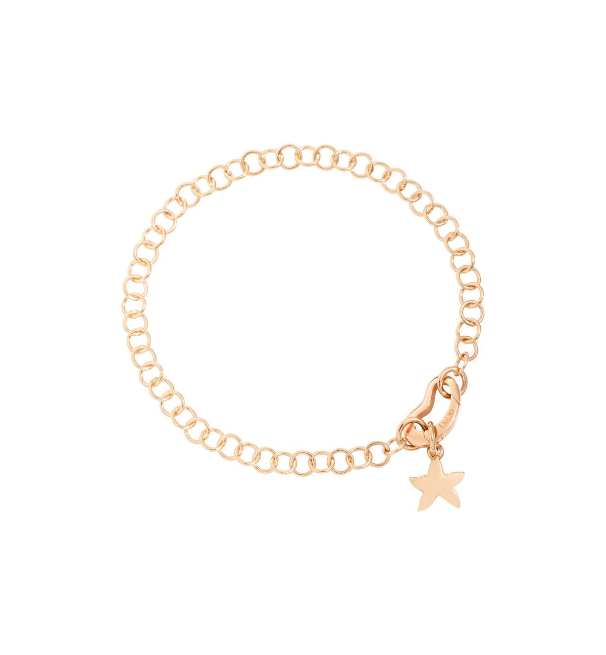 DoDo Lightweight Chain Bracelet in 9k Rose Gold Small - Orsini Jewellers NZ