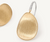 Marco Bicego Lunaria 18k Gold Earrings Diamond Studded French Hook - Orsini Jewellers